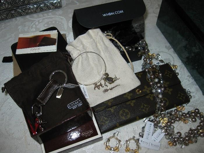 Designer Jewelry and Wallets