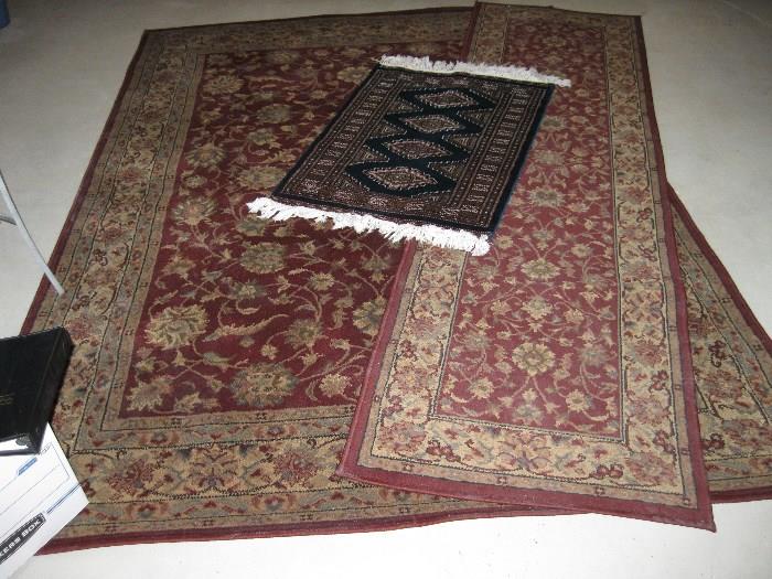 Plush Area Rug, Runner and Tapestry Style Accent Rug