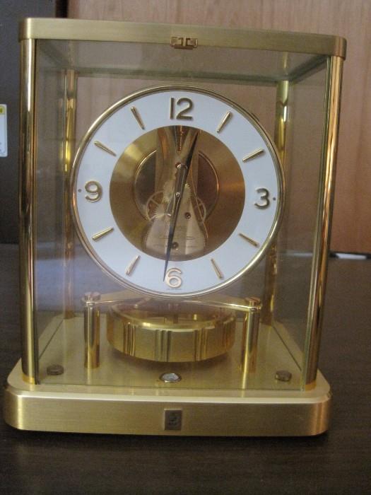 Jaeger-LeCoultre early 1980's 540 Atmos Clock, Excellent condition and running keeping perfect time.