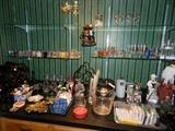 shot glasses and bar items