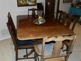 drop leaf table and chairs