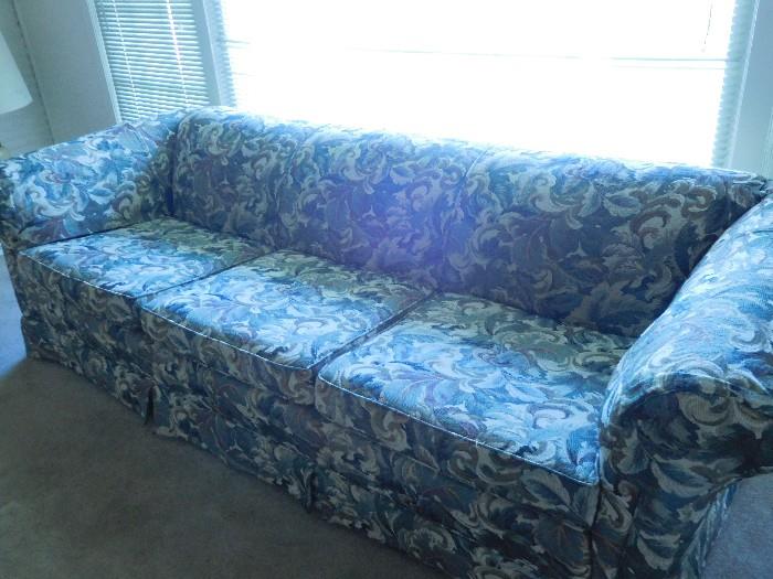 3 cushion sofa.  Very nice.