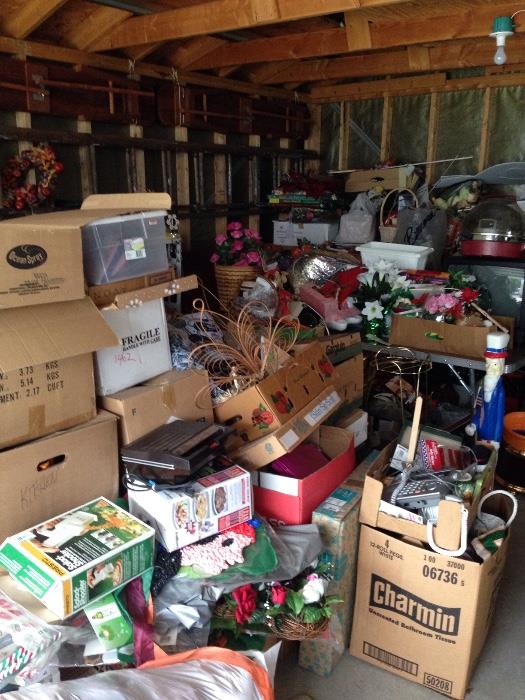 Garage before staging!