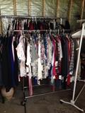 Clothing is all indoors on Main and Second Floor!