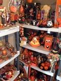 Halloween headquarters on 2nd floor and more in basement and garage! It's that time!