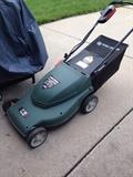 Electric lawn mower by Black and Decker