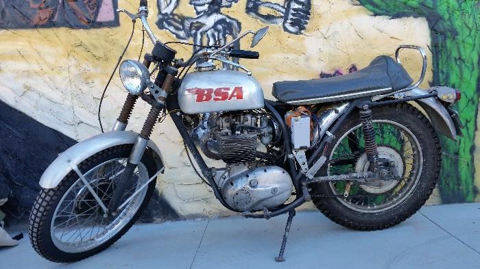 1965 BSA VICTOR SPECIAL MOTORCYCLE