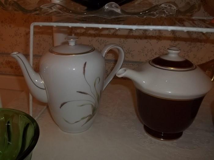 vintage teapots