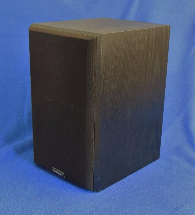 Paradigm Atom speakers (2) with original tall stands