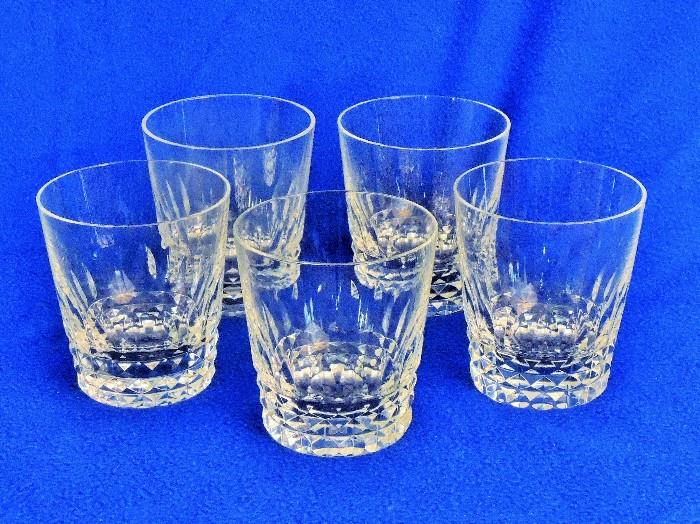 Baccarat crystal "Piccadilly" pattern : 5 highball glasses