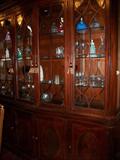 Beautiful oversized dining room china cabinet, the picture does not do justice