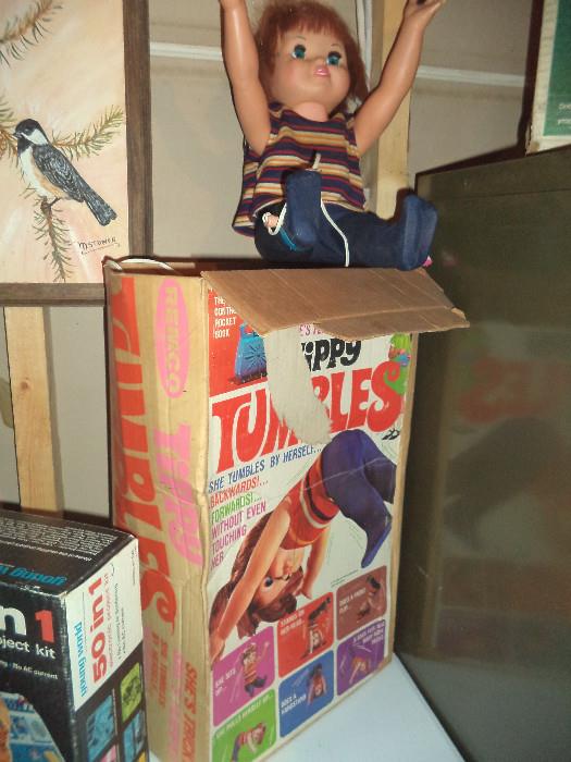 1960's Tippy Tumbles Doll