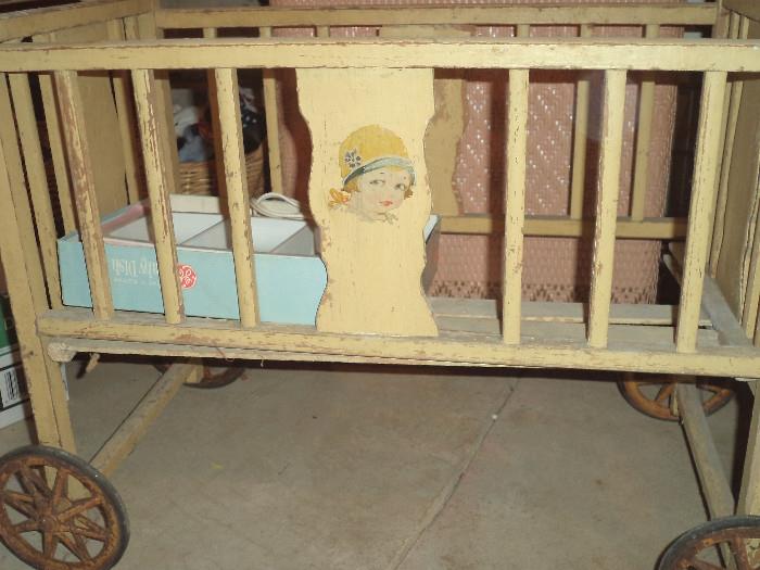 Sweet Old Doll Bed
