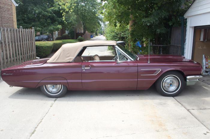 1965 Ford Thunderbird Convertible $25,500.00