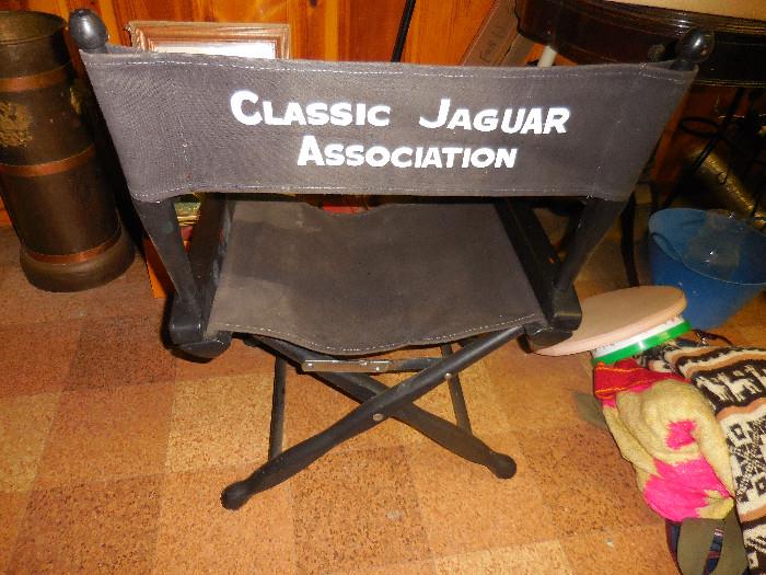 Classic Jaguar Directors Chair