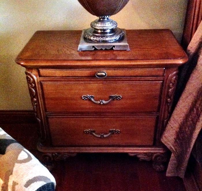 Nightstands (2 available that match the king bed, dresser and armoire)