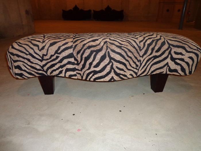 Zebra bench 