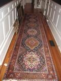 A Persian runner 3'1" X 15'6".  Beautiful design and colors!