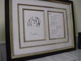 A "doodle" self-portrait and poem by John Lennon released by Yoko Ono from his works after his death.
