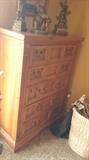 tall dresser with queen set