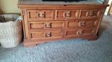 dresser with queen bed set