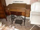 Vintage sewing cabinet