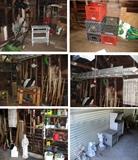 Misc items in garage