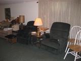 Recliners, lamps