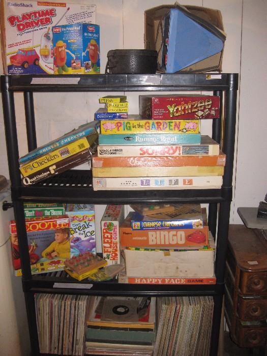 Children's games and records