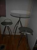 TALBE AND STOOLS