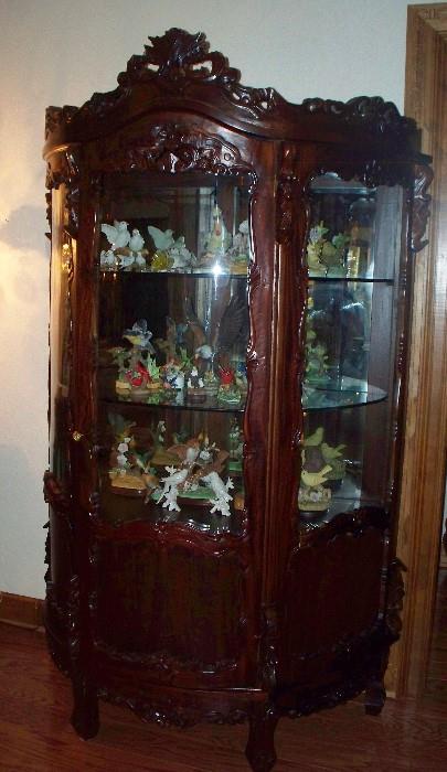 Ornate Display Cabinet