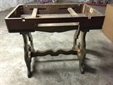 Antique table base