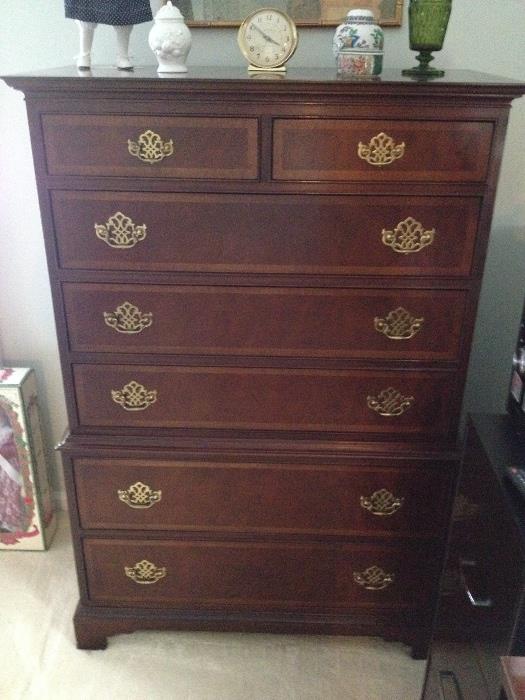 tall chest / Dresser by Hickory
