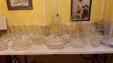 Vintage glassware