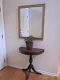 demilune hall table - sold