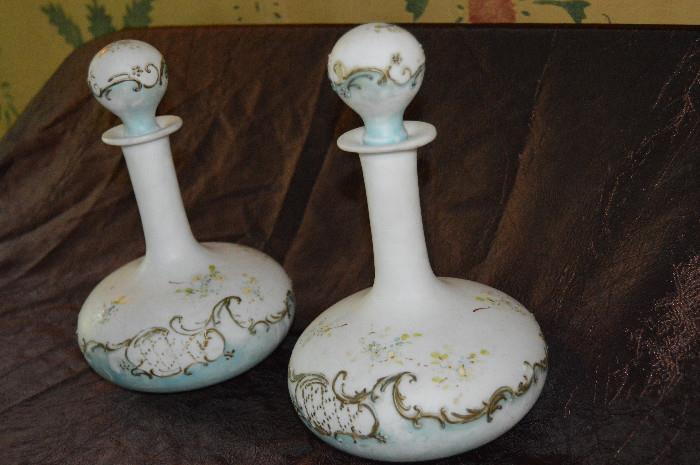 Clambroth decanters Dated 1896