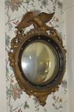 Federal style convex mirror