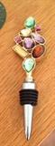 Crystal Topped Wine Stopper