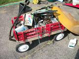 red wagon w/sides