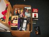 just some of the vhs tapes and cds