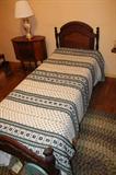 Antique kids bed