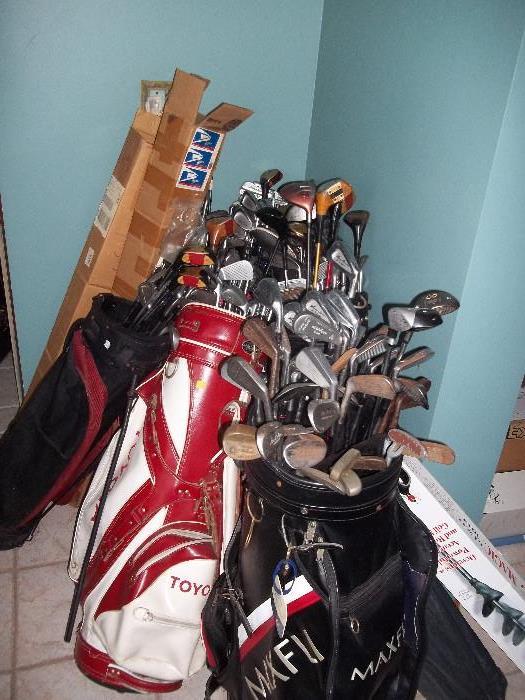 Golf Clubs, Golf Bags
