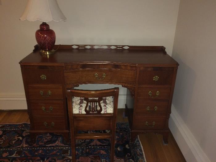 Mahogany desk