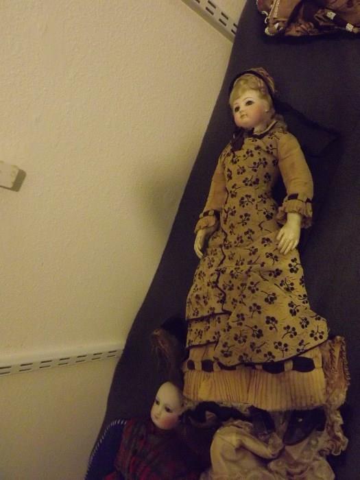 Antique French Fashion Dolls - Simone, Simmone, and more