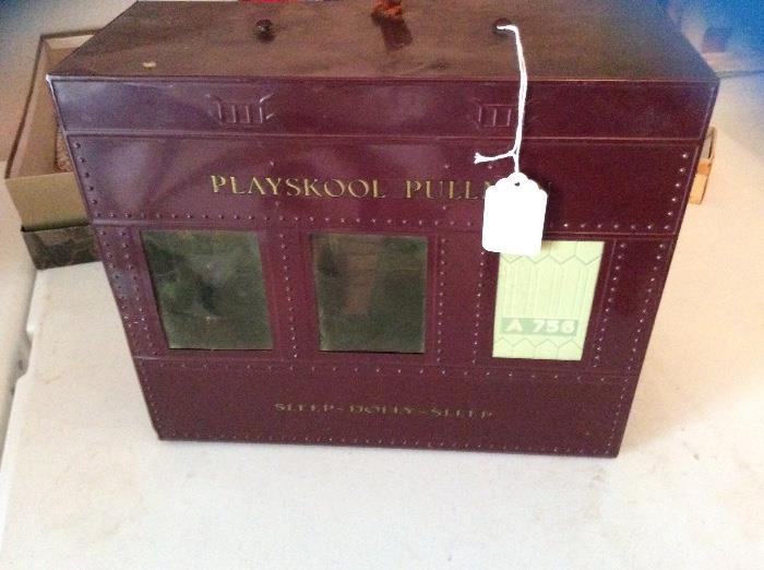 Antique Playskool Pullman Toy