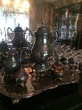 Silver Plate Set