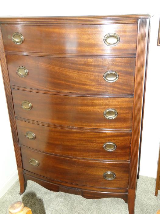 Mid century mahogany dresser