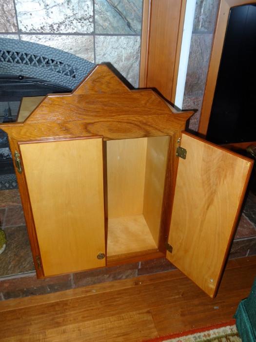 Hand made Cabinet made from Birch, cherry and teak. 