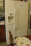 GE side by side refrigerator