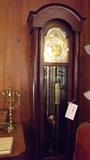 Herschede 5 tube chiming tall case clock